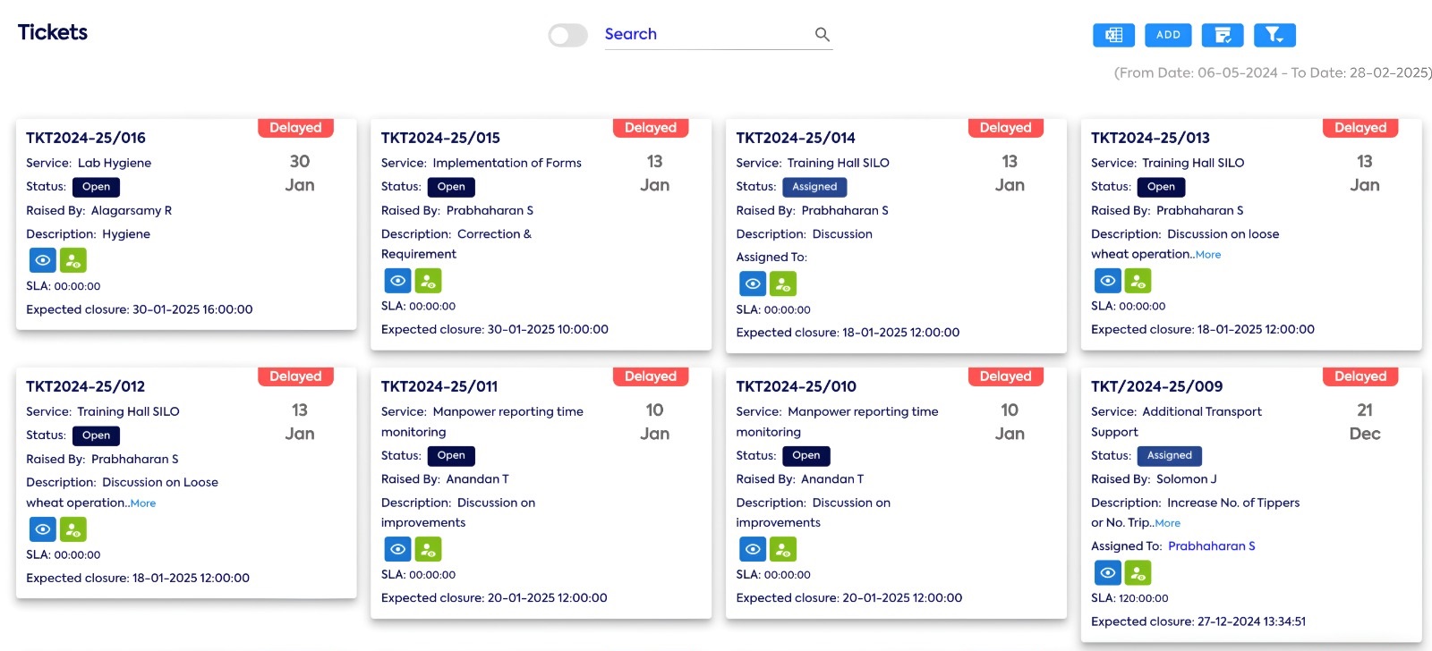Ticketing